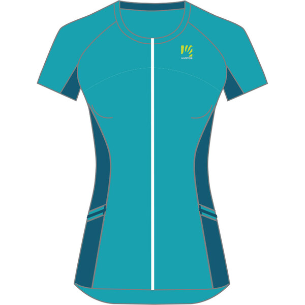 Karpos Pralongia Dámsky Dres tyrkysový/modrý 58443510