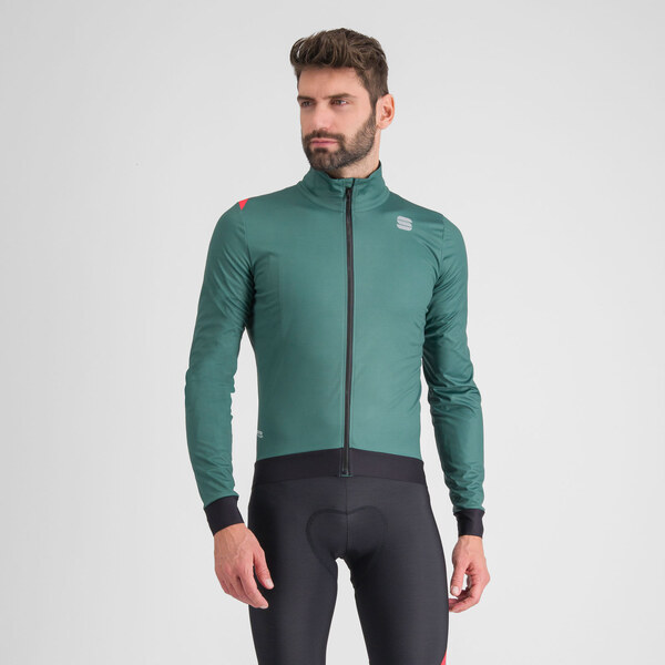 Sportful FIANDRE PRO MEDIUM cyklistická bunda, zelená 58444120