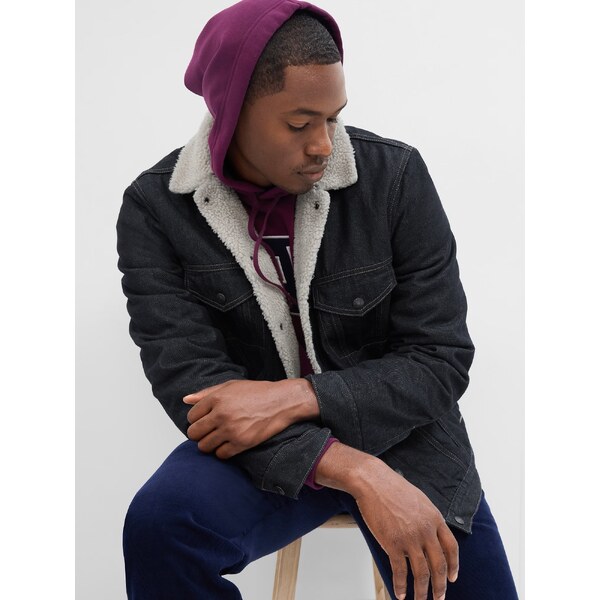 GAP Pánska Zateplená džínsová bunda 736375-00 66267662