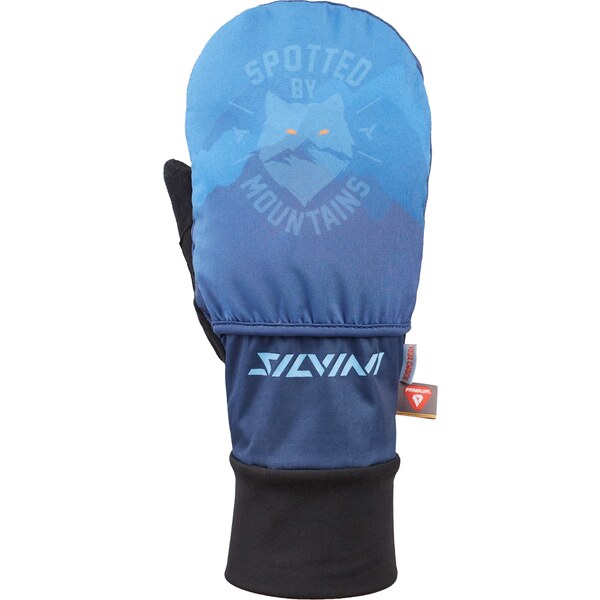 Unisex primaloft rukavice Silvini Montignoso modrá 45915332