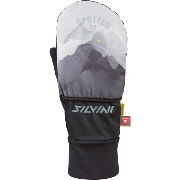 Unisex primaloft rukavice Silvini Montignoso čierna 45915331