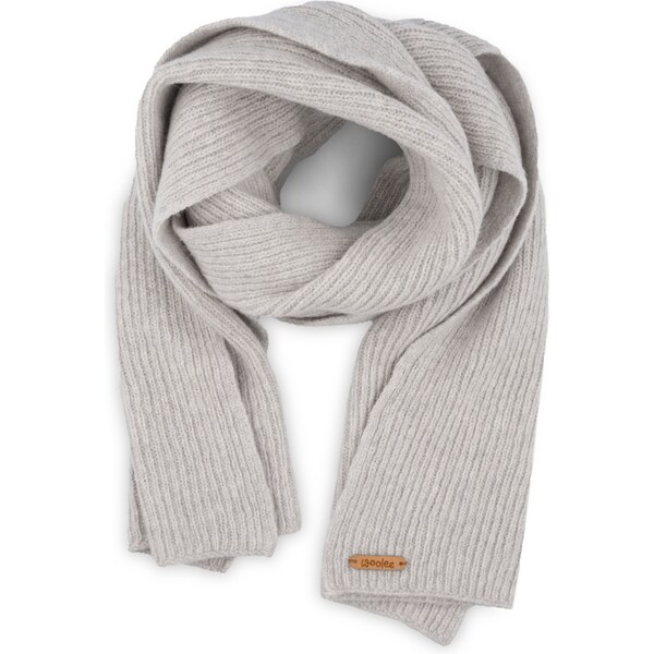 Vlnka Vlnený šál Woolee B07 svetlo sivá 45912260