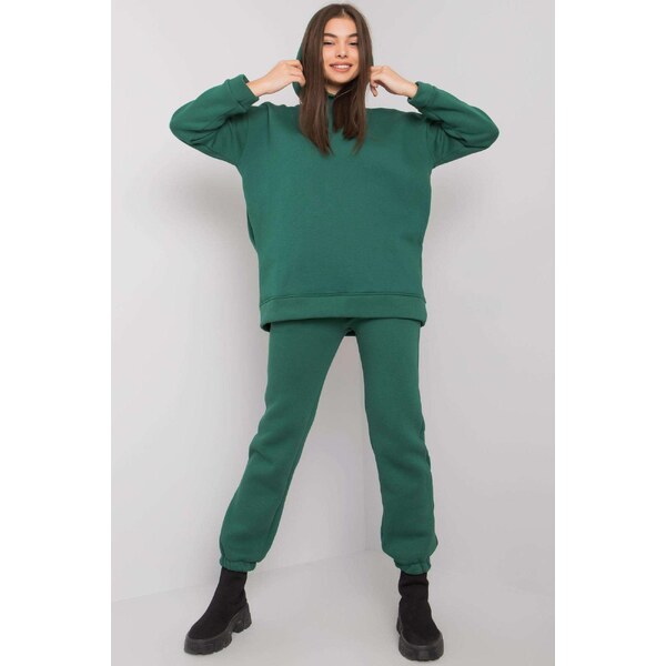 MladaModa Oversize tepláková súprava Dillona zelená 46490792