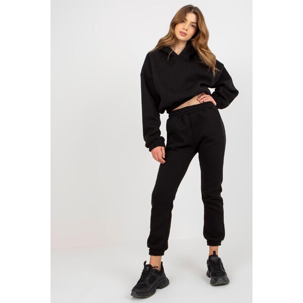 MladaModa Oversize tepláková súprava model 44774 čierna 46490931