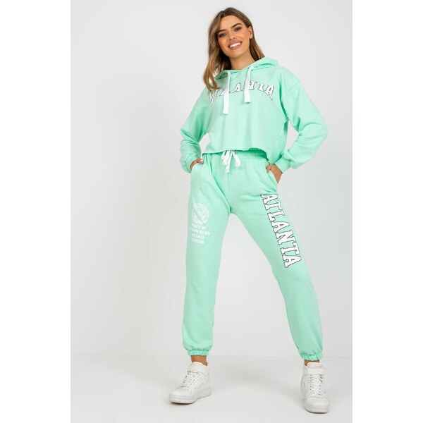 MladaModa Tepláková súprava Atlanta mentolová 46490994