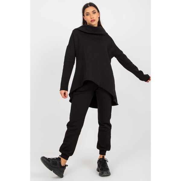 MladaModa Tepláková súprava model 63213 čierna 46491047