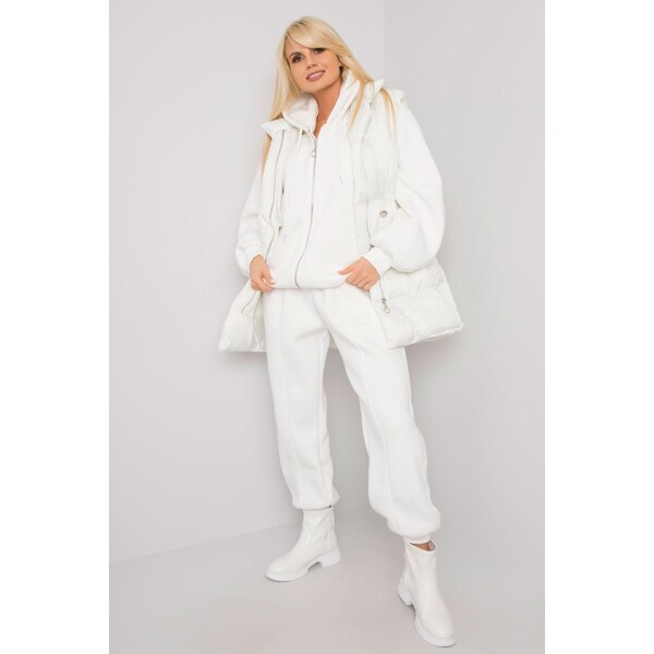 MladaModa 3-dielny komplet mikiny, vesty a teplákov model 54024 farba 46491054