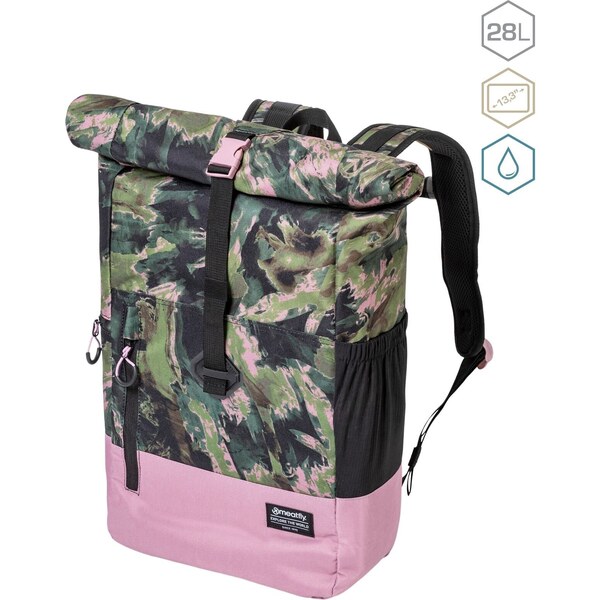 Meatfly Batoh Holler - Olive Mossy/Dusty Rose - 28 L 45914497