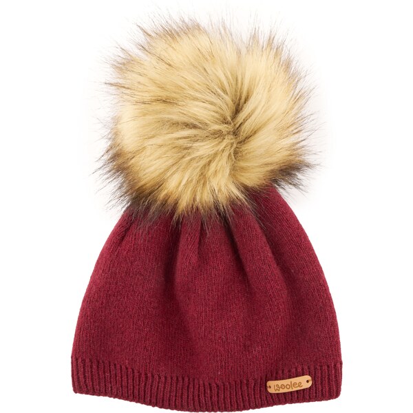 Vlnka Vlnená čiapka Woolee V06 červená 58229563