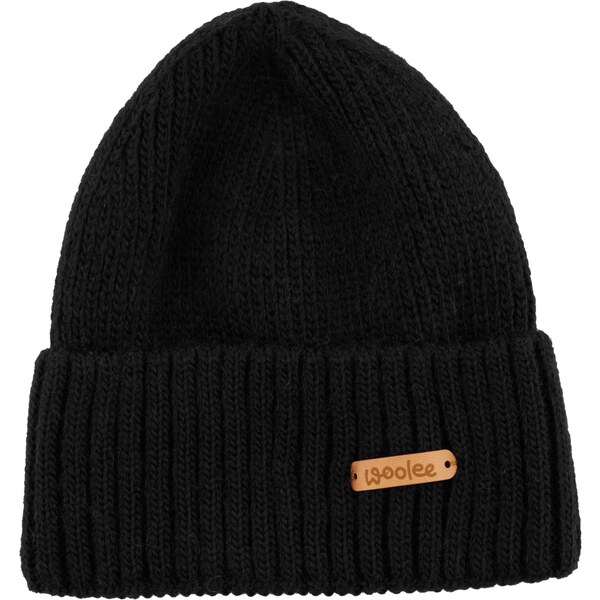 Vlnka Čiapka s ovčou vlnou Woolee V36 čierna 58229573
