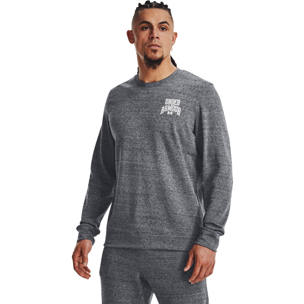 Mens Under Armour Rival Terry Graphic Crew Sweatshirt 64783168