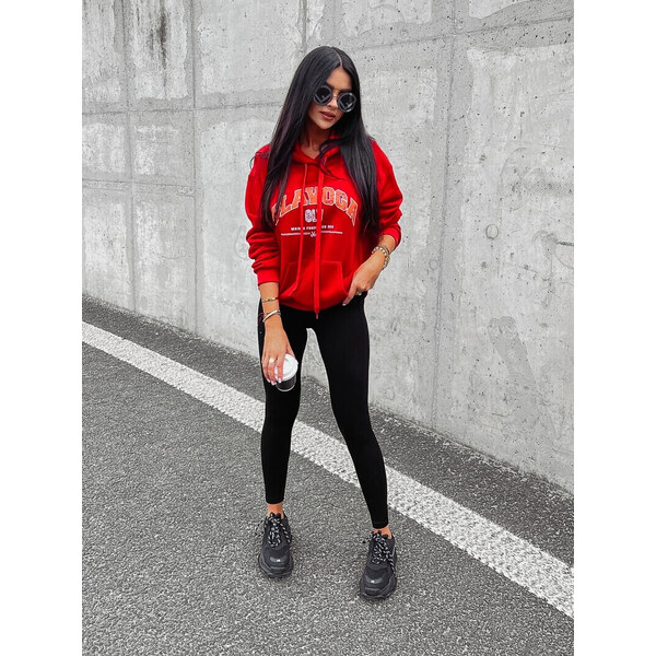 Dámska mikina 286148 červená - Ola Voga 49770328