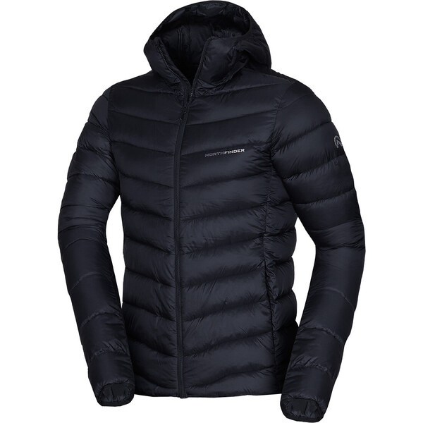 Northfinder Pánska bunda zatepľujúca Primaloft NESTHORN čierna 45959661