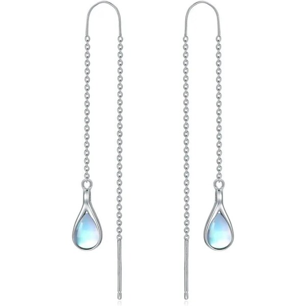 Olivie Strieborné náušnice MESAČNÝ KAMEŇ 7834 46002655