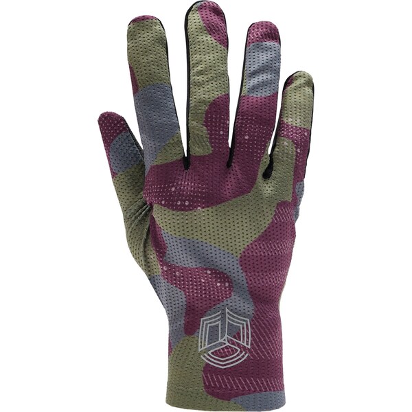 Pánske cyklo rukavice Silvini Saltaro fialová/zelená 45990628