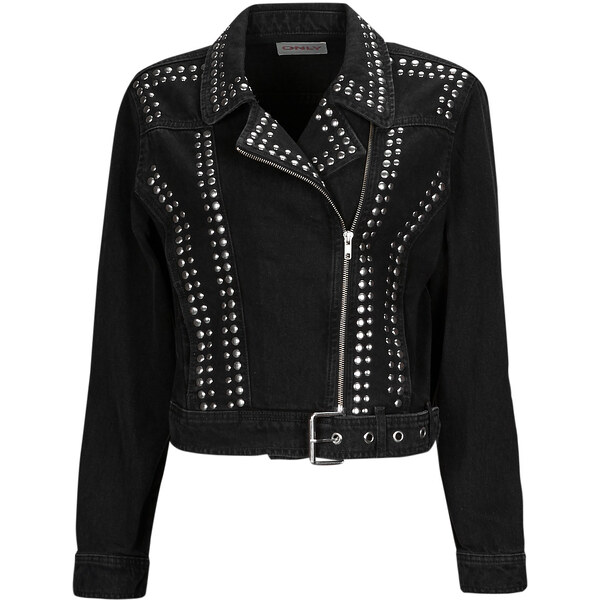 Only Kožené bundy ONLGILLA LS STUD DNM BIKER JACKET CRO Only 46006344