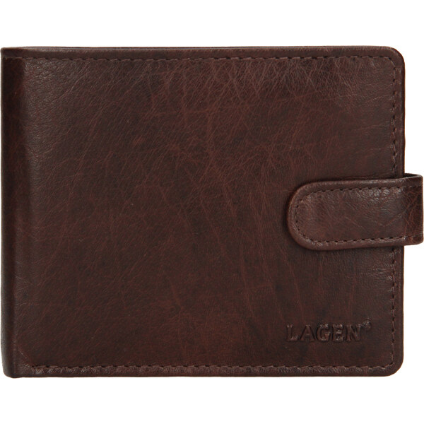 Lagen Pánska kožená peňaženka E-1036 BRN 66596273