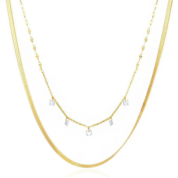 Dámsky náhrdelník z chirurgickej ocele HONEY 46003088