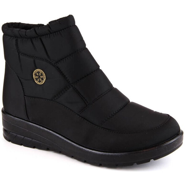 NEWS Novinky W EVE437A čierne snežnice na podpätku 65574316