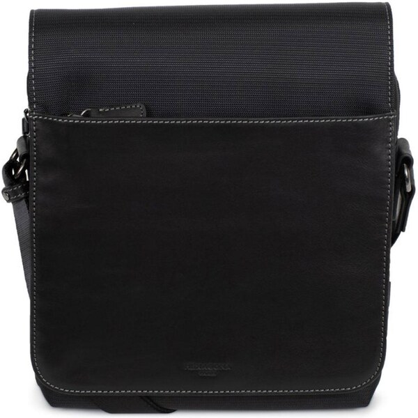 Pánska crossbody taška čierna - Hexagona Emerald čierna 57819995