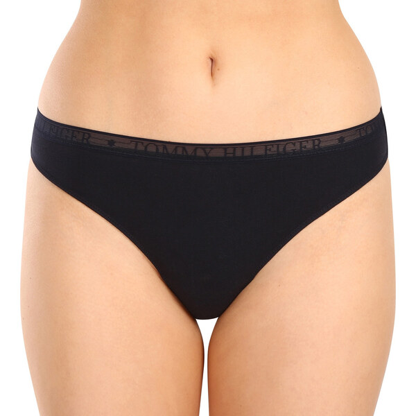3PACK dámske tangá Tommy Hilfiger nadrozmer viacfarebná (UW0UW04890 46006071
