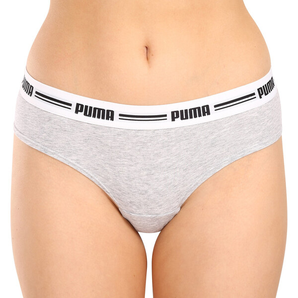 2PACK dámske brazílske nohavičky Puma sivé (603043001 328) 64977576