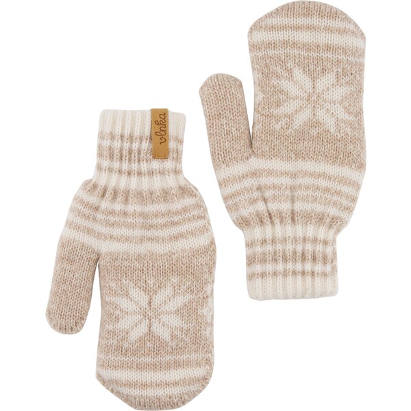 Detské vlnené palčiaky Vlnka P04 béžová veľkosti oblečenia L 46008413