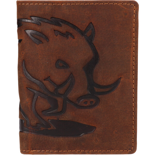 Lagen Pánska kožená peňaženka 219177 diviak - hnedá 46008178