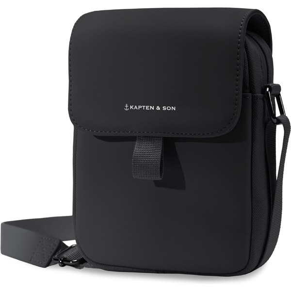 Kapten & Son Taška cez rameno Mala čierna / biela 49208898