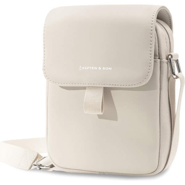 Kapten & Son Taška cez rameno Mala piesková 49228930