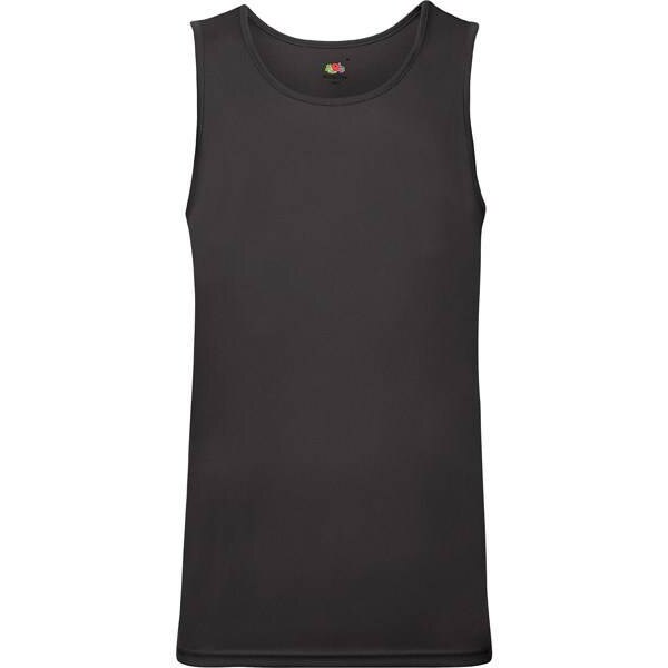 Fruit of the Loom Mens Performance Sleeveless T-shirt 614160 100% 50593226