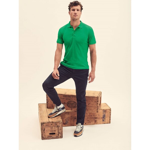 Fruit of the Loom Mens Premium Polo 632180 100% Cotton 170g/180g 50558999