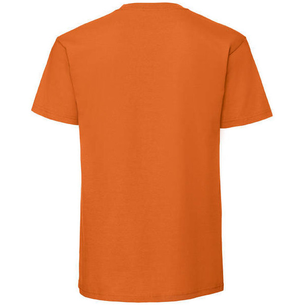 Iconic 195 Ringspun Premium Fruit of the Loom Orange T-shirt 50557879