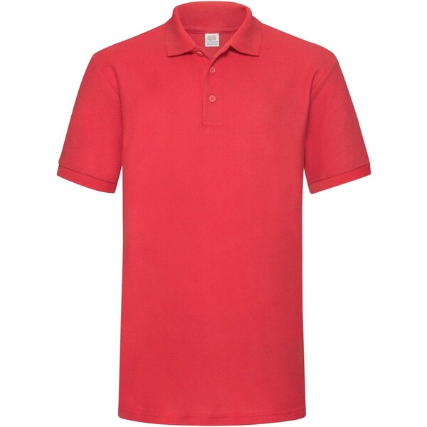 Fruit of the Loom Heavy Polo Friut of the Loom Red T-shirt 50507558