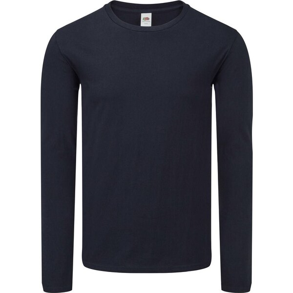 Pánske námornícke modré tričko Iconic Fruit of the Loom 50508678