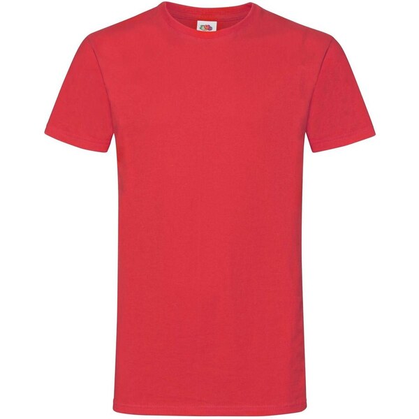 Fruit of the Loom T-shirt Mens Sofspun 614120 100% Cotton 160g/165g 64629680