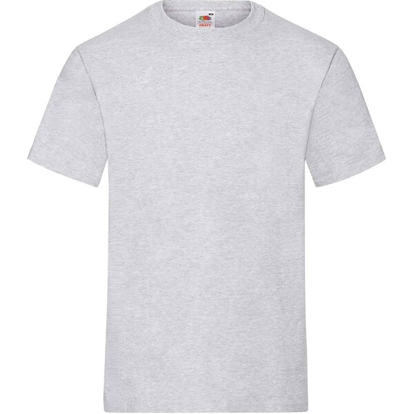Szara koszulka męska Heavy Fruit of the Loom 50508707
