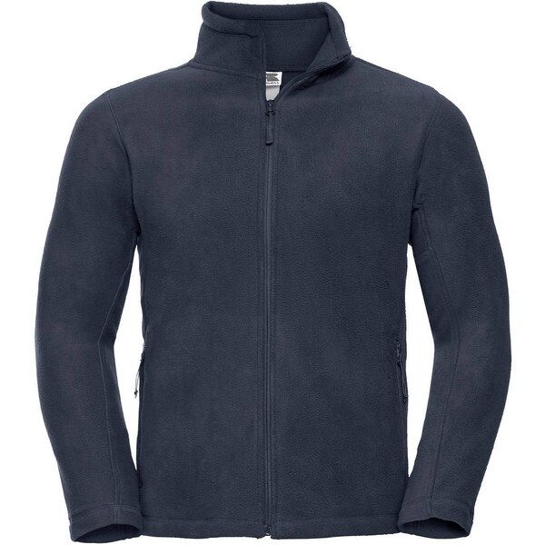 RUSSELL Mens fleece with long zipper 100% polyester, non-pilling 50518137