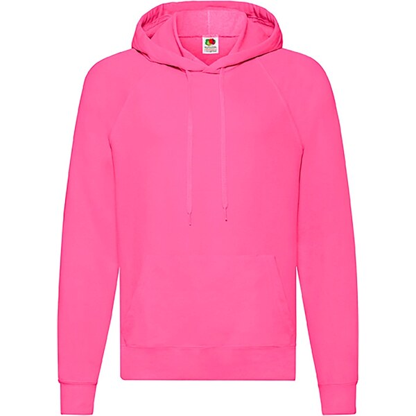 Fruit of the Loom Lightweight Mens Hooded Sweatshirt 621400 80/20 240g 50507546