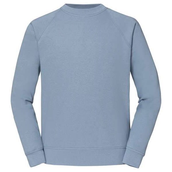 Błękitna bluza męska Raglan Sweat Fruit of the Loom 50518044