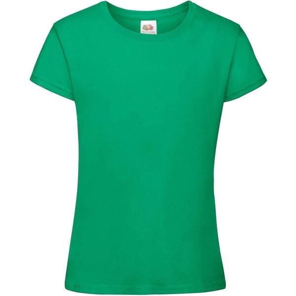 Fruit of the Loom Girls T-shirt Sofspun 610150 100% cotton 160g/165g 50556818