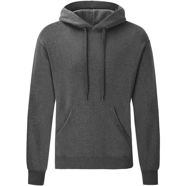 Szara bluza męska Hooded Sweat Fruit of the Loom 50557860