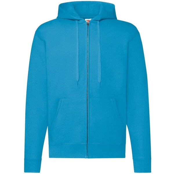 Blue Zippered Hoodie Classic Fruit of the Loom 50558922