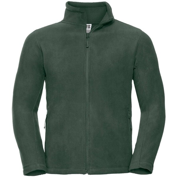 RUSSELL Mens fleece with long zipper 100% polyester, non-pilling 50655004