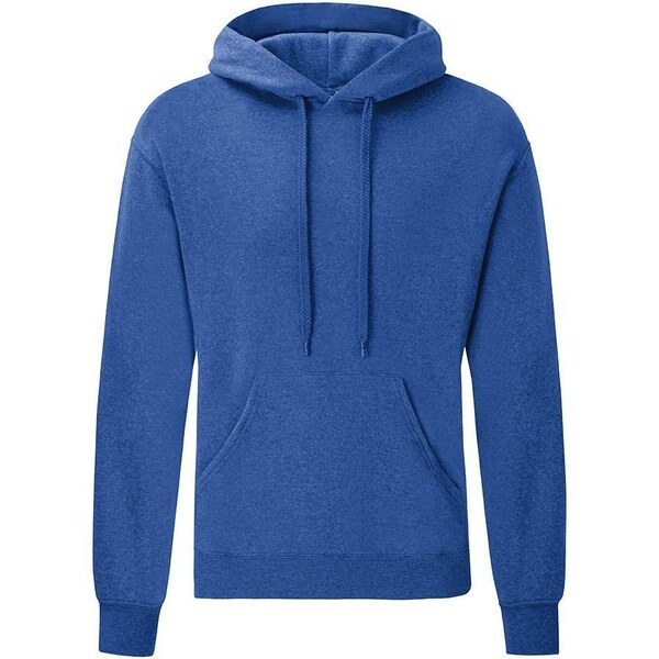 Blue Mens Hooded Sweat Fruit of the Loom 50558930