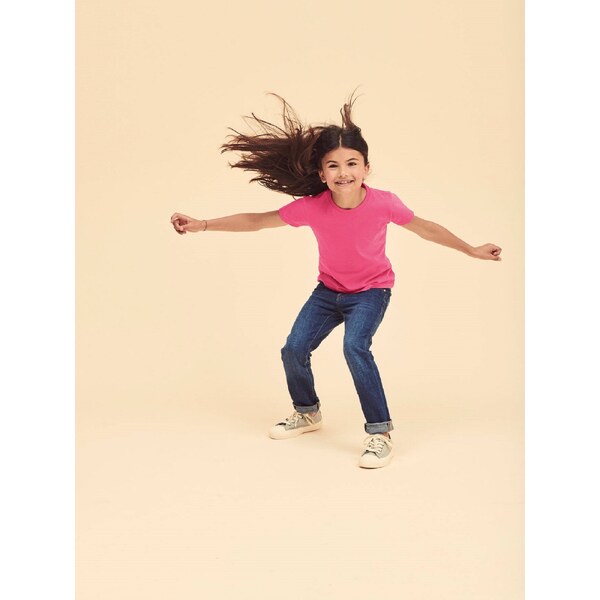 Valueweight Fruit of the Loom Pink T-shirt 50574737