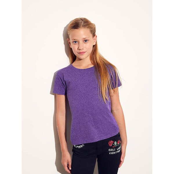 Iconic Fruit of the Loom Girls T-shirt 50574681