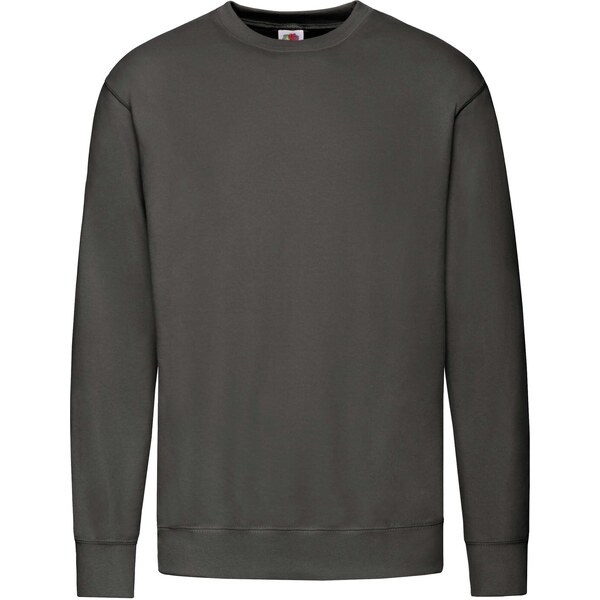 Pánska mikina Graphite Lightweight Set-in-Sweat Sweat Fruit of the 50621987