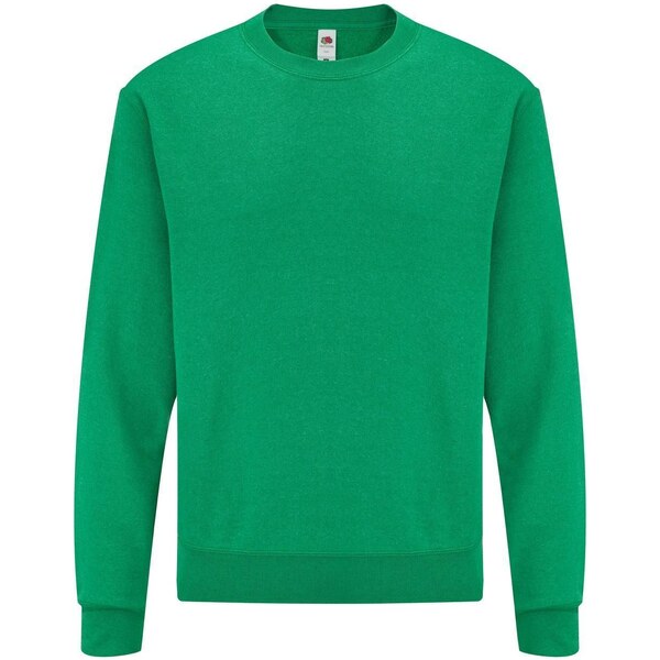 Green Mens Set-in Sweat Fruit of the Loom 50518033