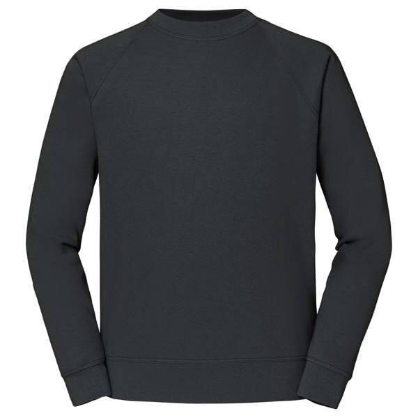 Grafitowa bluza męska Raglan Sweat Fruit of the Loom 50508692